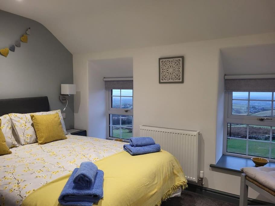 Amazing Coastal & Sunset Views In Eryri Villa Llanllyfni Exteriör bild